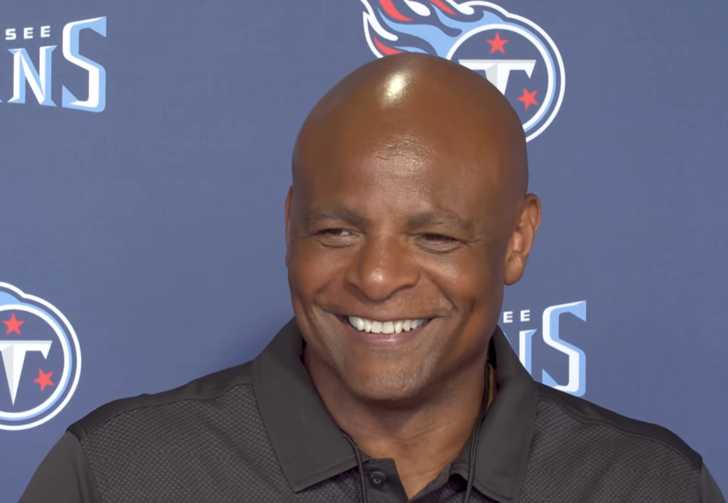 Warren Moon at a Press Conference