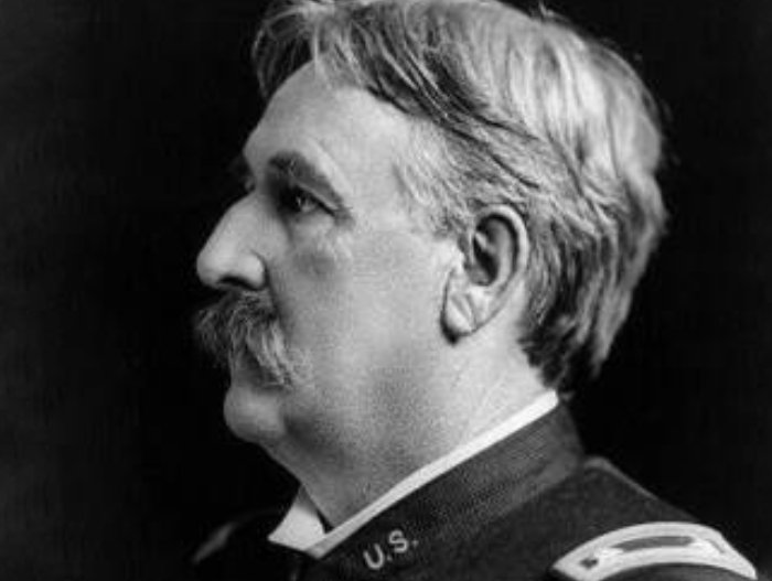 Portrait of William Rufus Shafter in a uniform