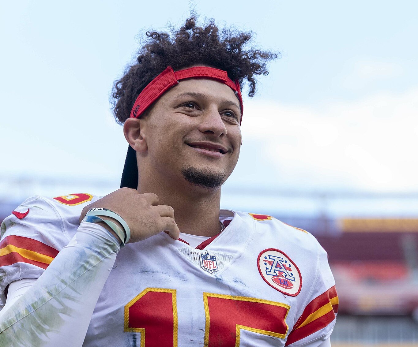 Patrick Mahomes after a match