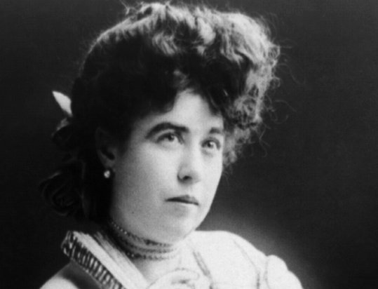 Portrait of Margaret Brown in a white top