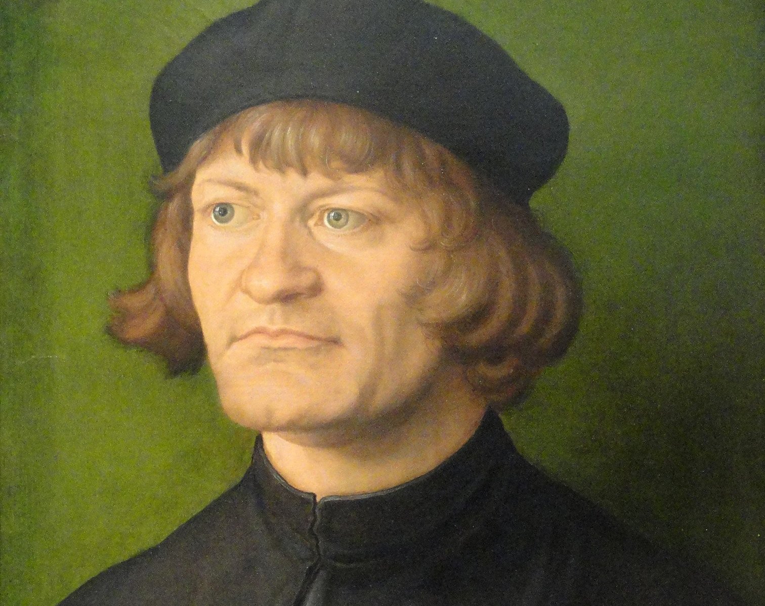 Portrait Of A Clergyman By Albrecht Dure