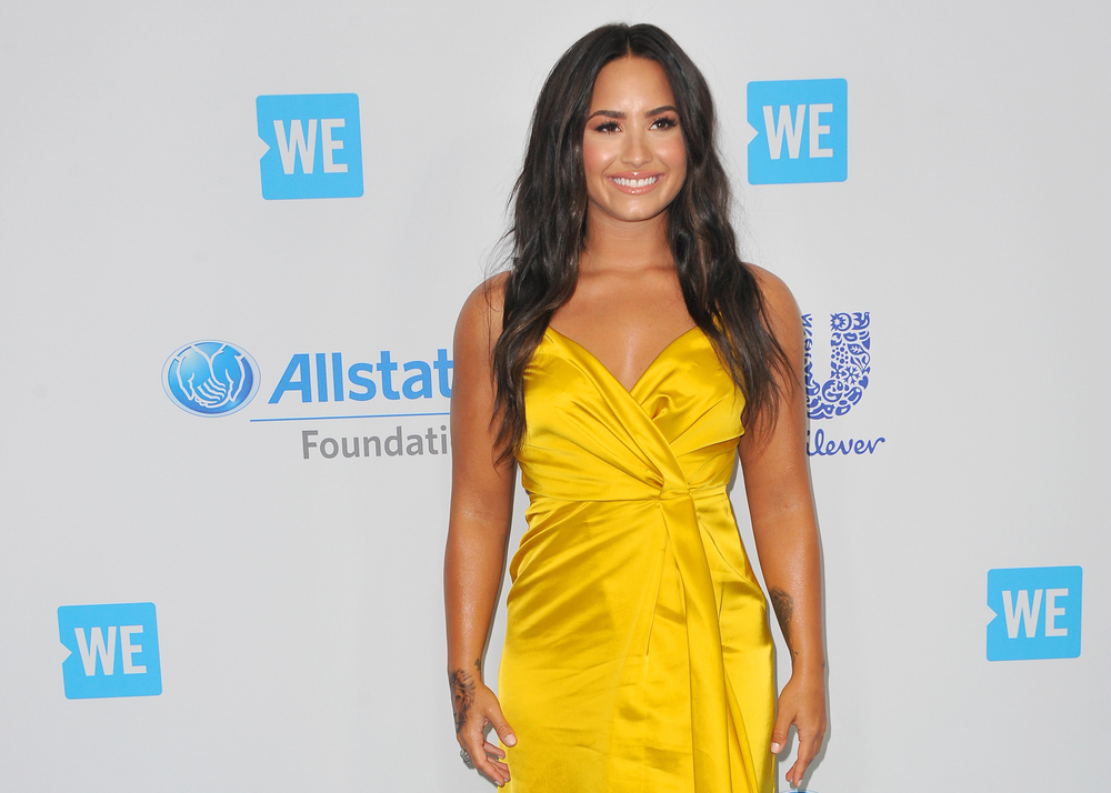 Demi Lovato at the WE Day California