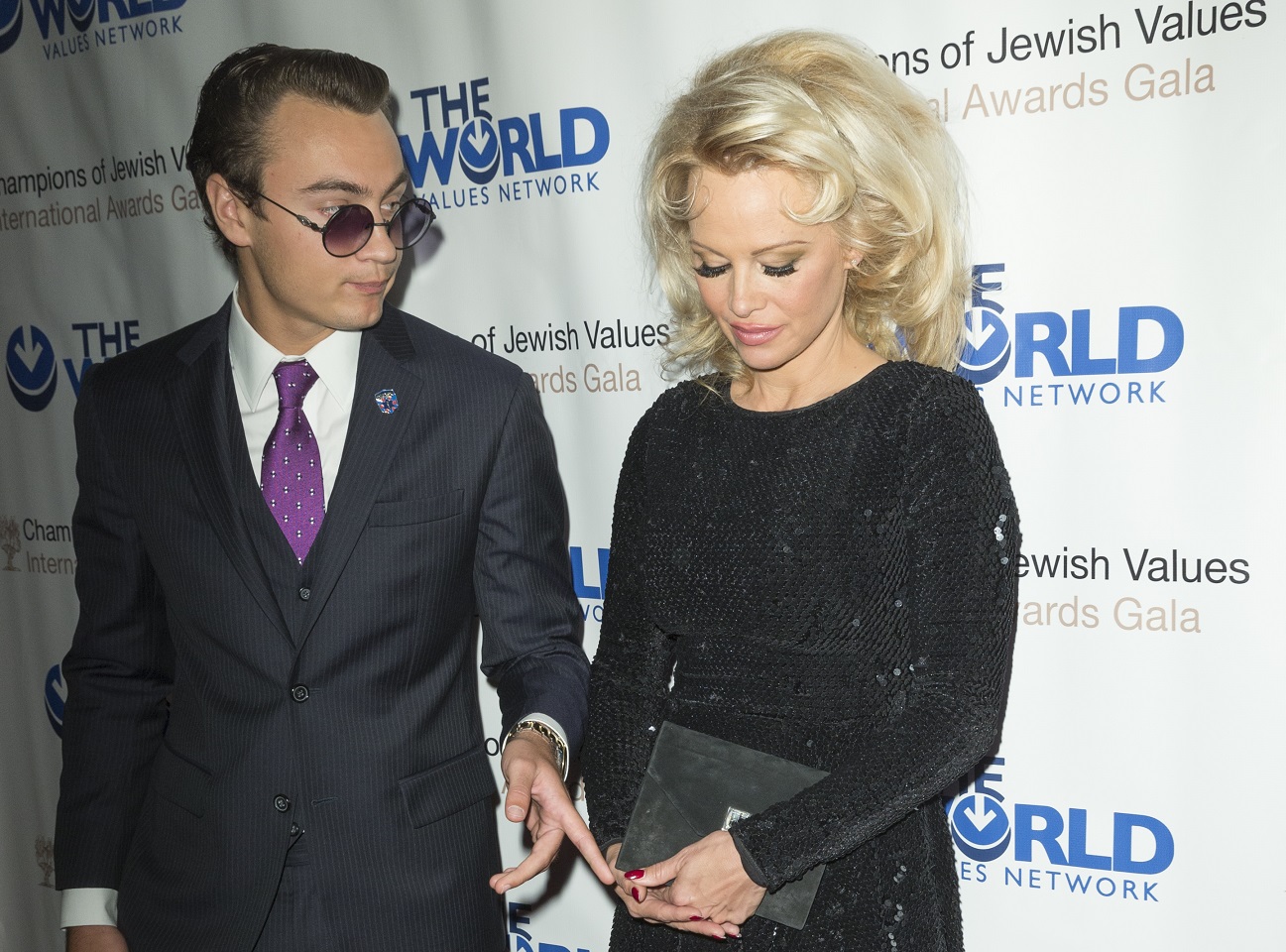 Brandon Thomas Lee and Pamela Anderson - 2016