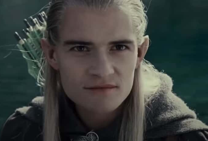 A screenshot of the movie LOTR: The Fellowship of the Ring