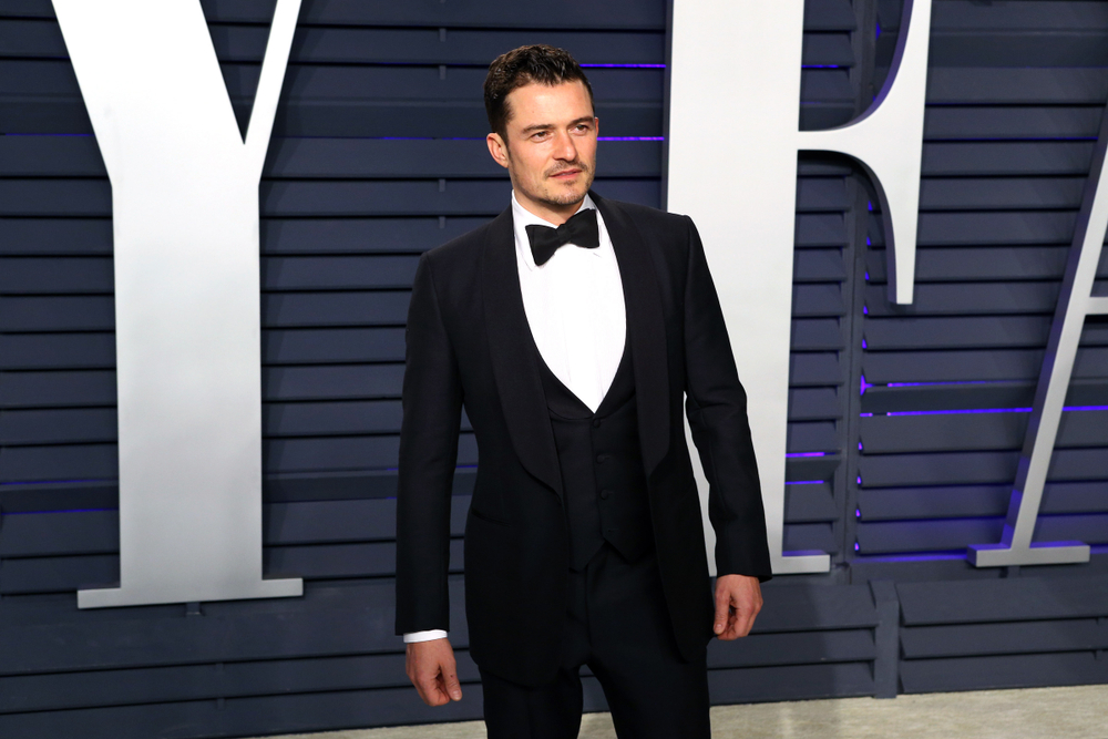 Orlando Bloom at the Vanity Fair Oscar Party