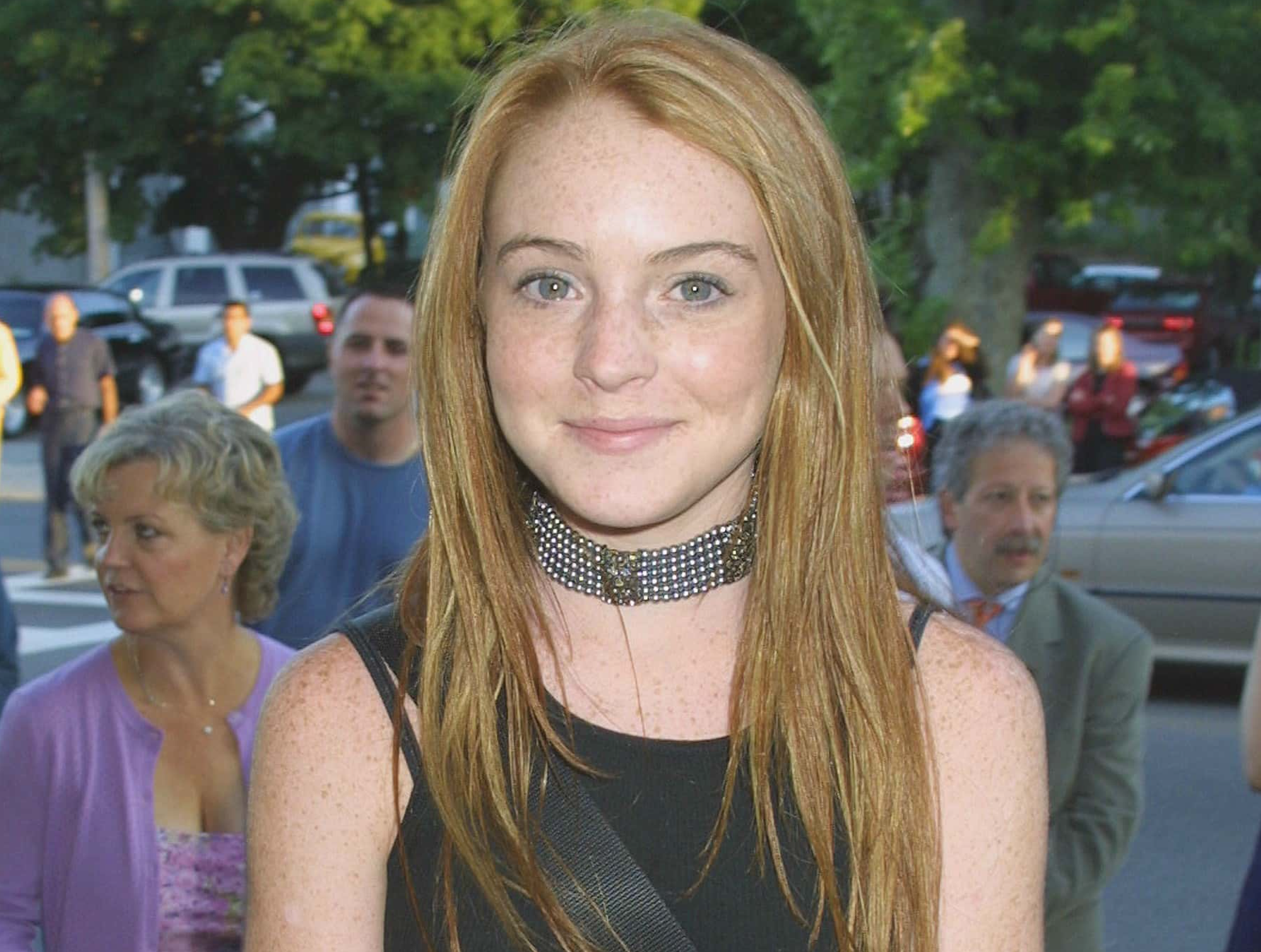s Lindsay Lohan attends a private screening 