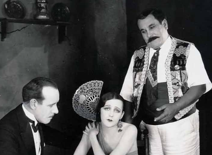 Barbara La Marr in a bar