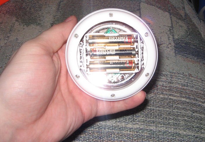 Inside of the Tap Light