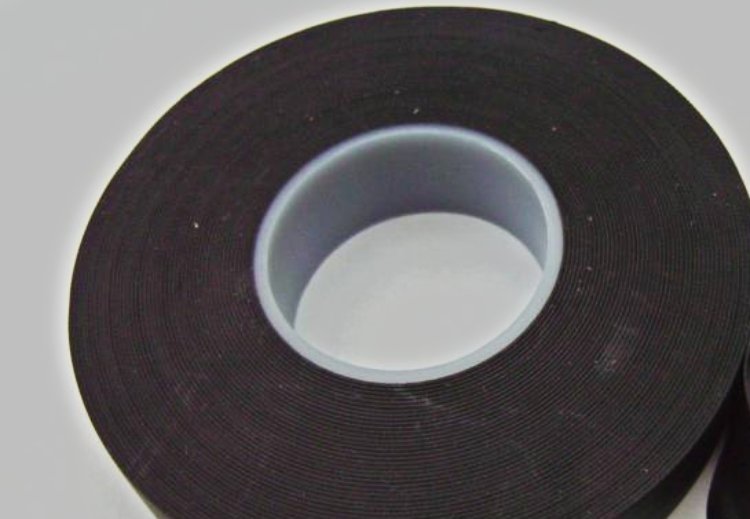 Black waterproof tape