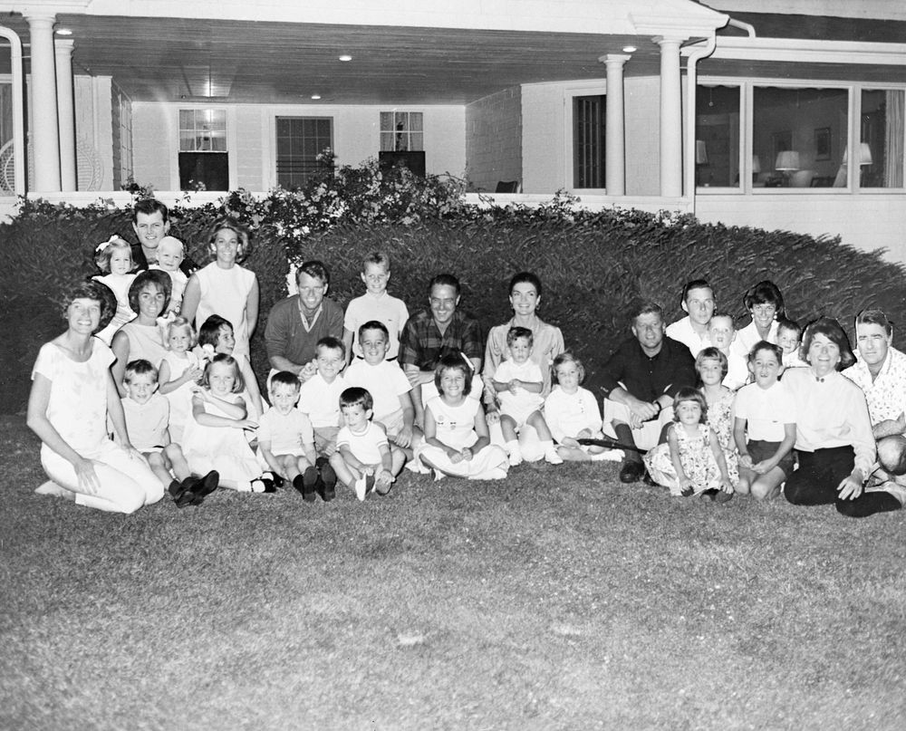 Photograph Of The Kennedy Family