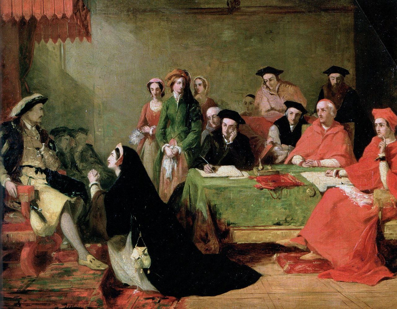 Catherine of Aragon pleads her case against divorce from Henry VIII
