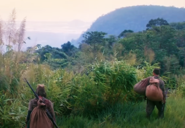 Screenshot of the movie Onoda: 10,000 Nights in the Jungle