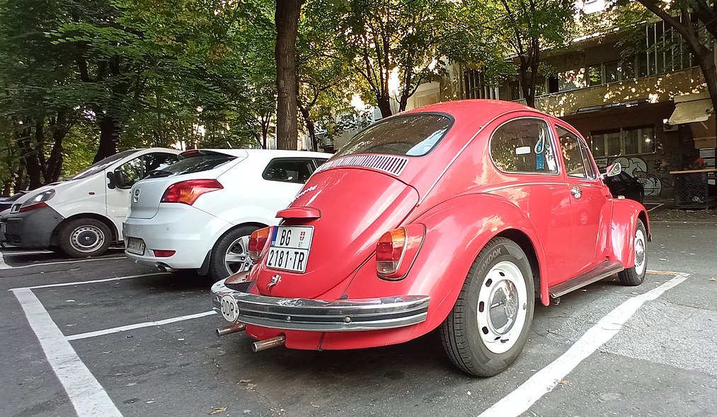 Red Volkswagen Beetle 