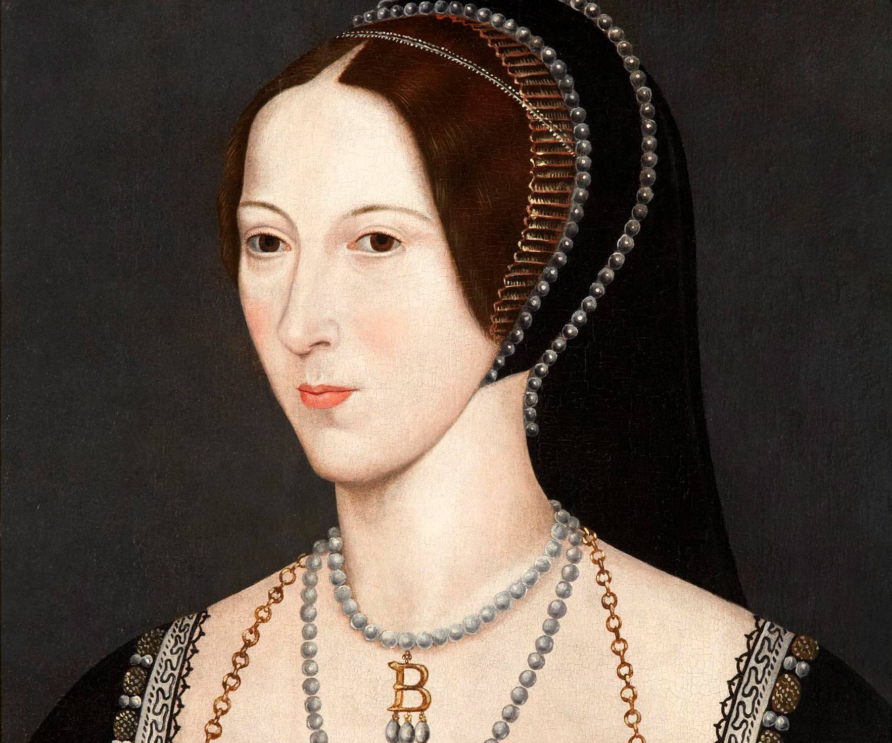 Anne Boleyn in brown