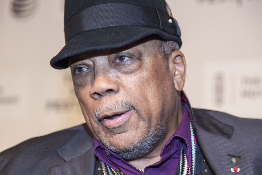 Record Producer Quincy Jones attends the premiere of 'Keep On Keepin' On' during the 2014 Tribeca Film