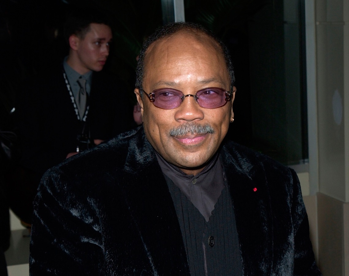 QUINCY JONES at the 2001 MusiCares Person of the Year Tribute Dinner