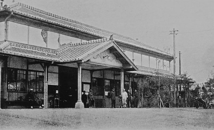 Wakayama Station in Meiji and Taisho eras