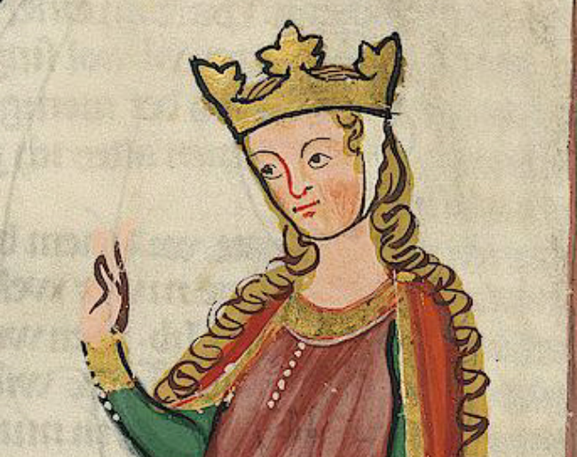 Erroneously attributed as Eleanor of Aquitaine