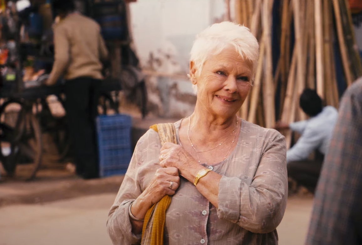 Screenshot of the movie The Best Exotic Marigold Hotel