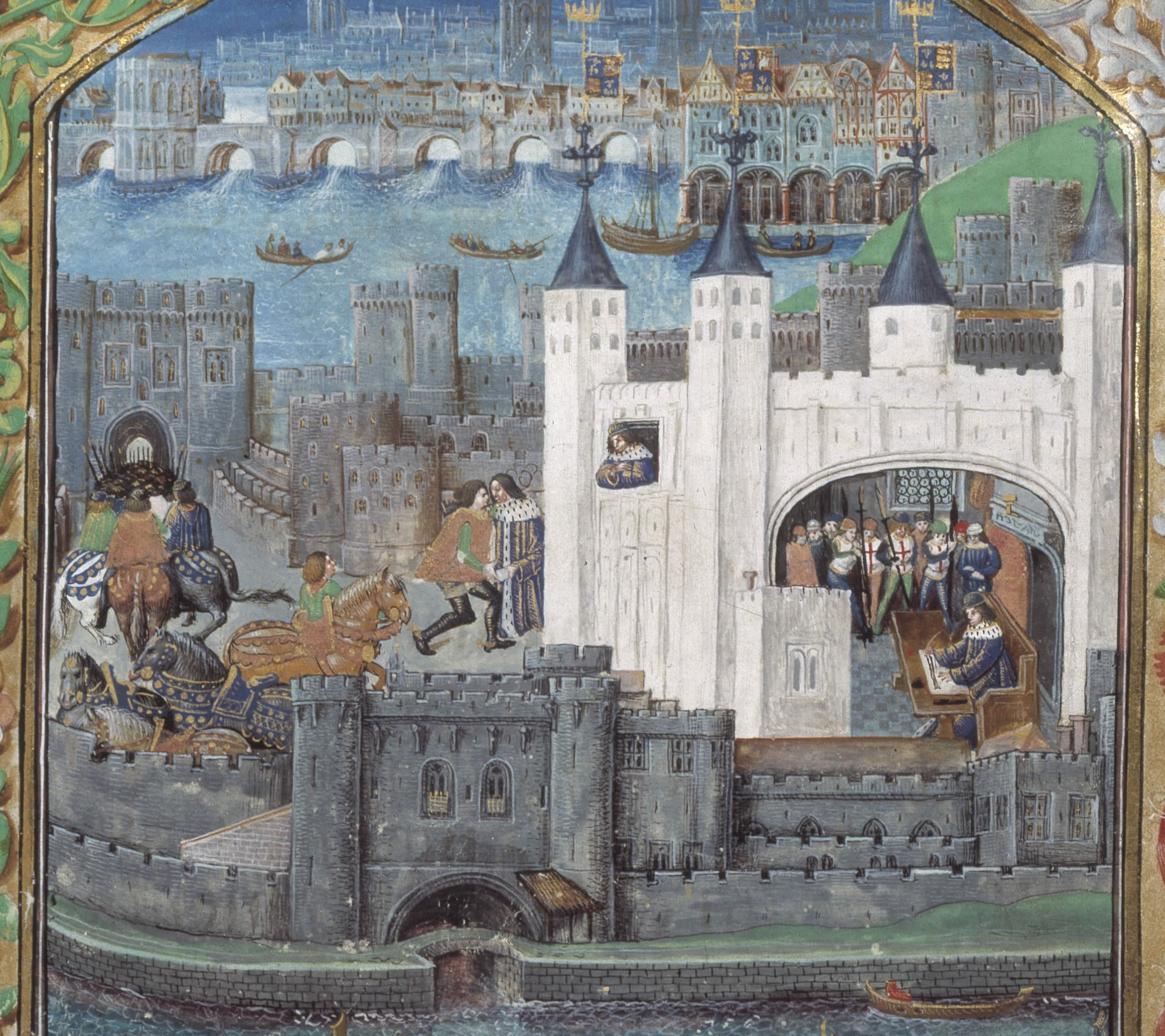Tower of London in the 15 century