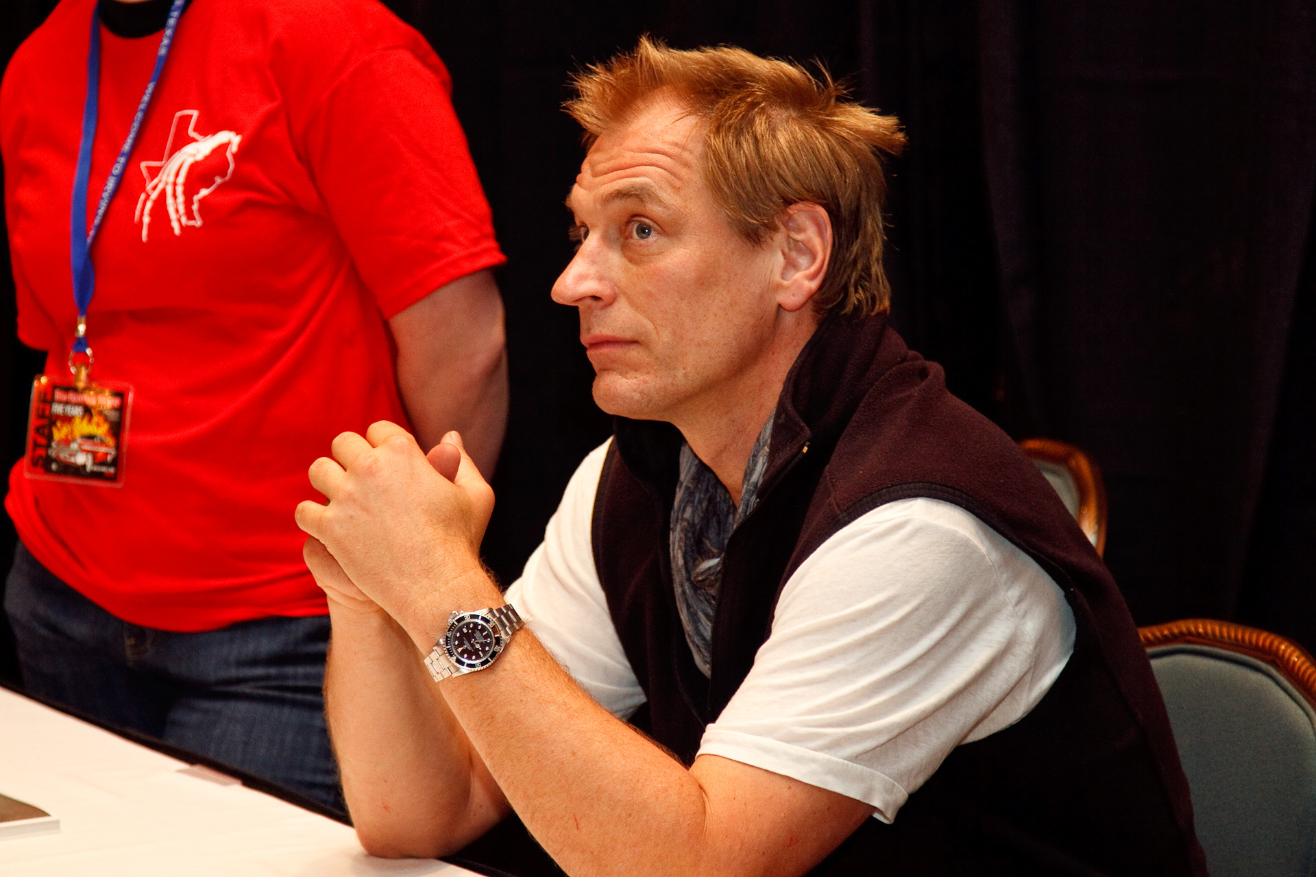 Julian Sands at the 2010 Texas Frightmare Weekend.