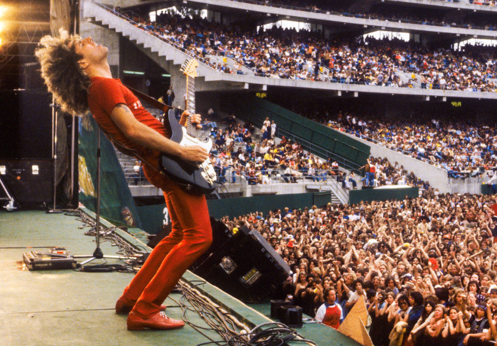 Sammy Hagar performs at Oakland Stadium