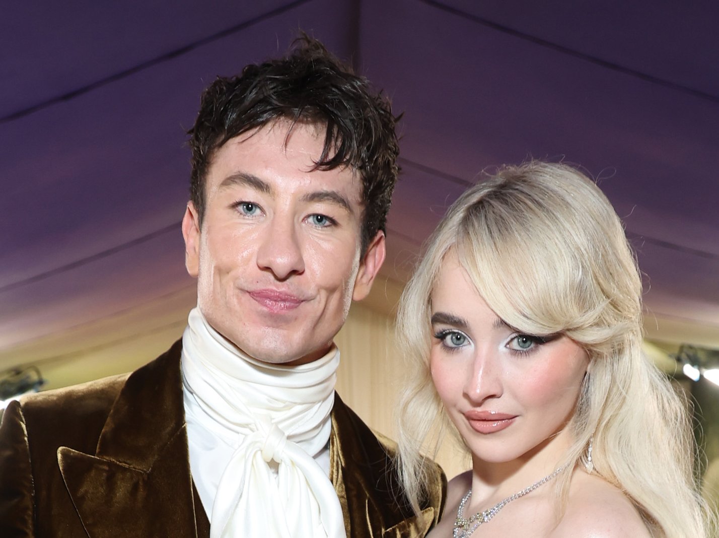 Barry Keoghan and Sabrina Carpenter attend The 2024 Met Gala