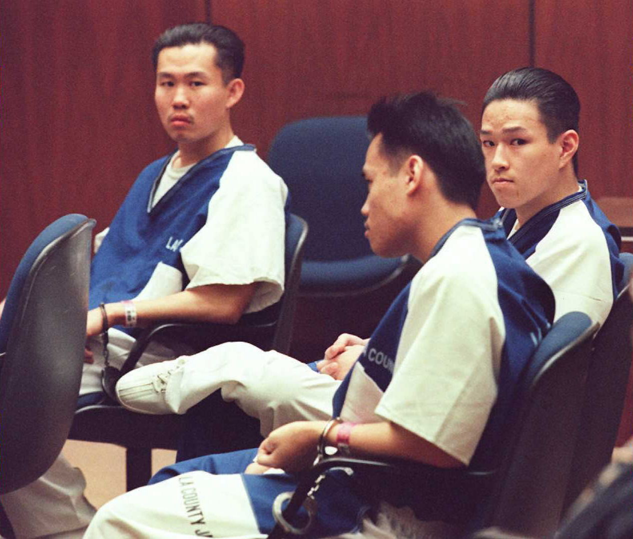 Defendants in the murder of Oscar winning actor Haing Ngor of Cambodia