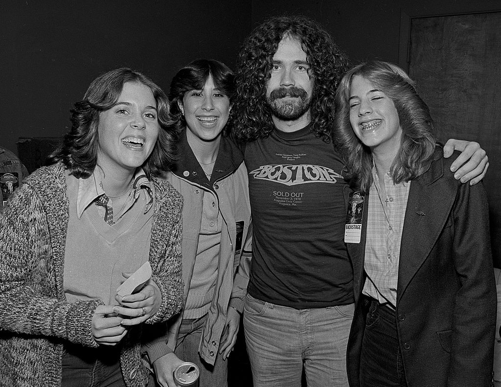 Brad Delp of Rock & Roll Group Boston