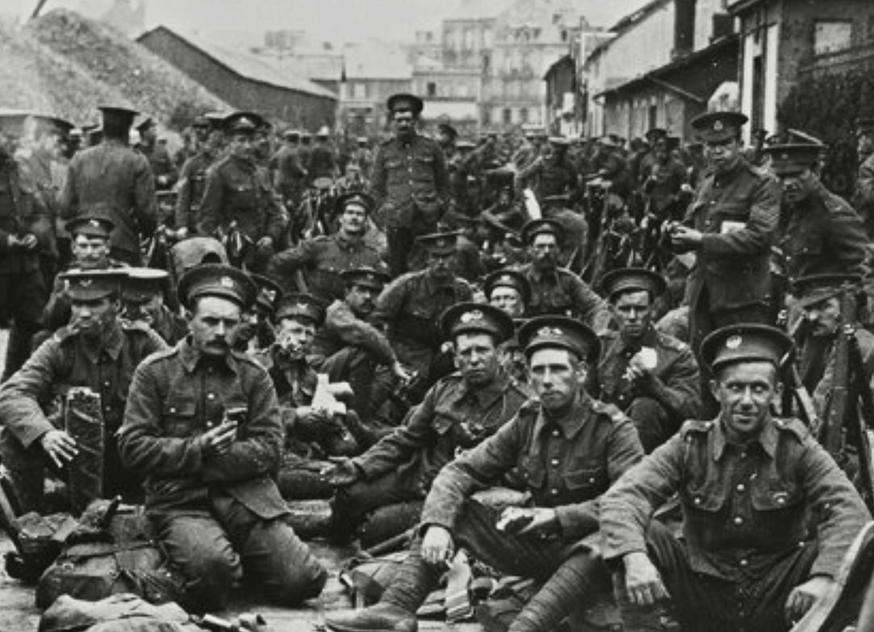 Soldiers of the Battle of Mons