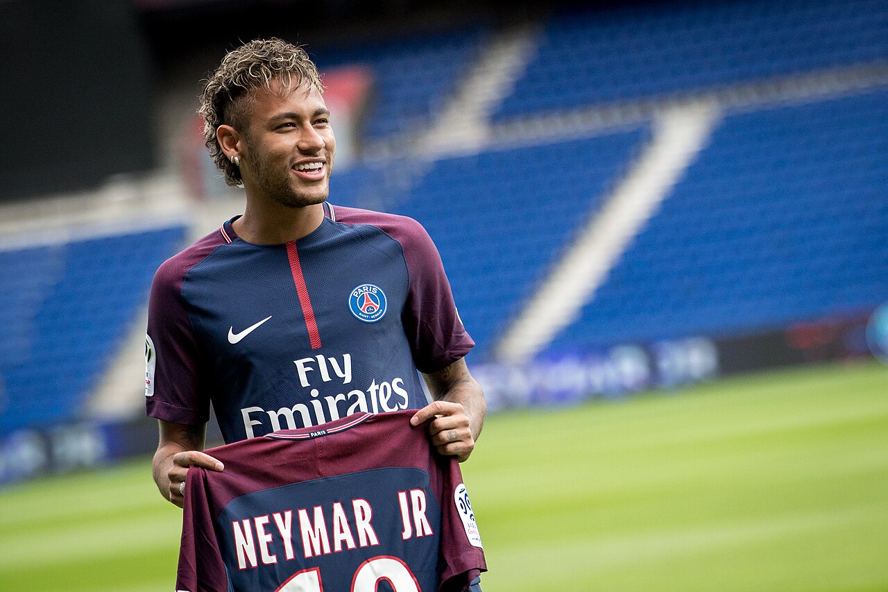 Neymar Jr official presentation for Paris Saint-Germain