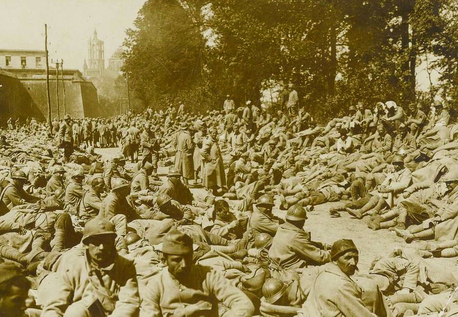 Prisoners of the Battle between Aisne and Marne