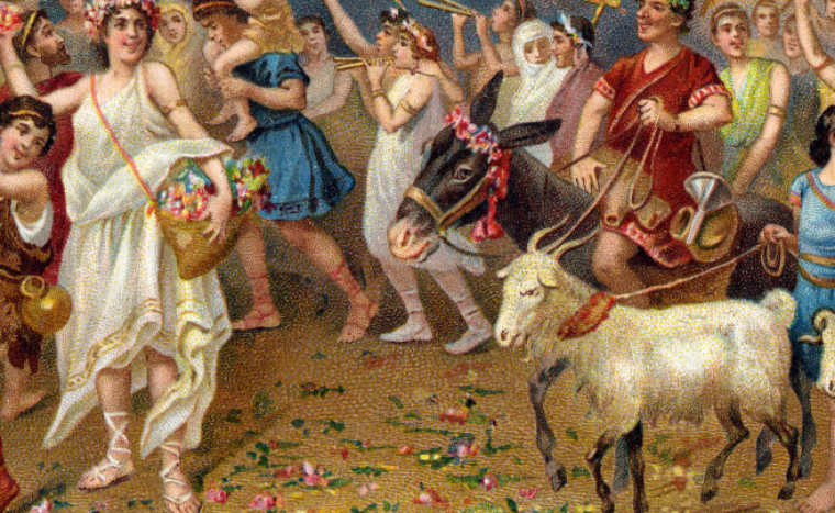 The Saturnalia in ancient Rome