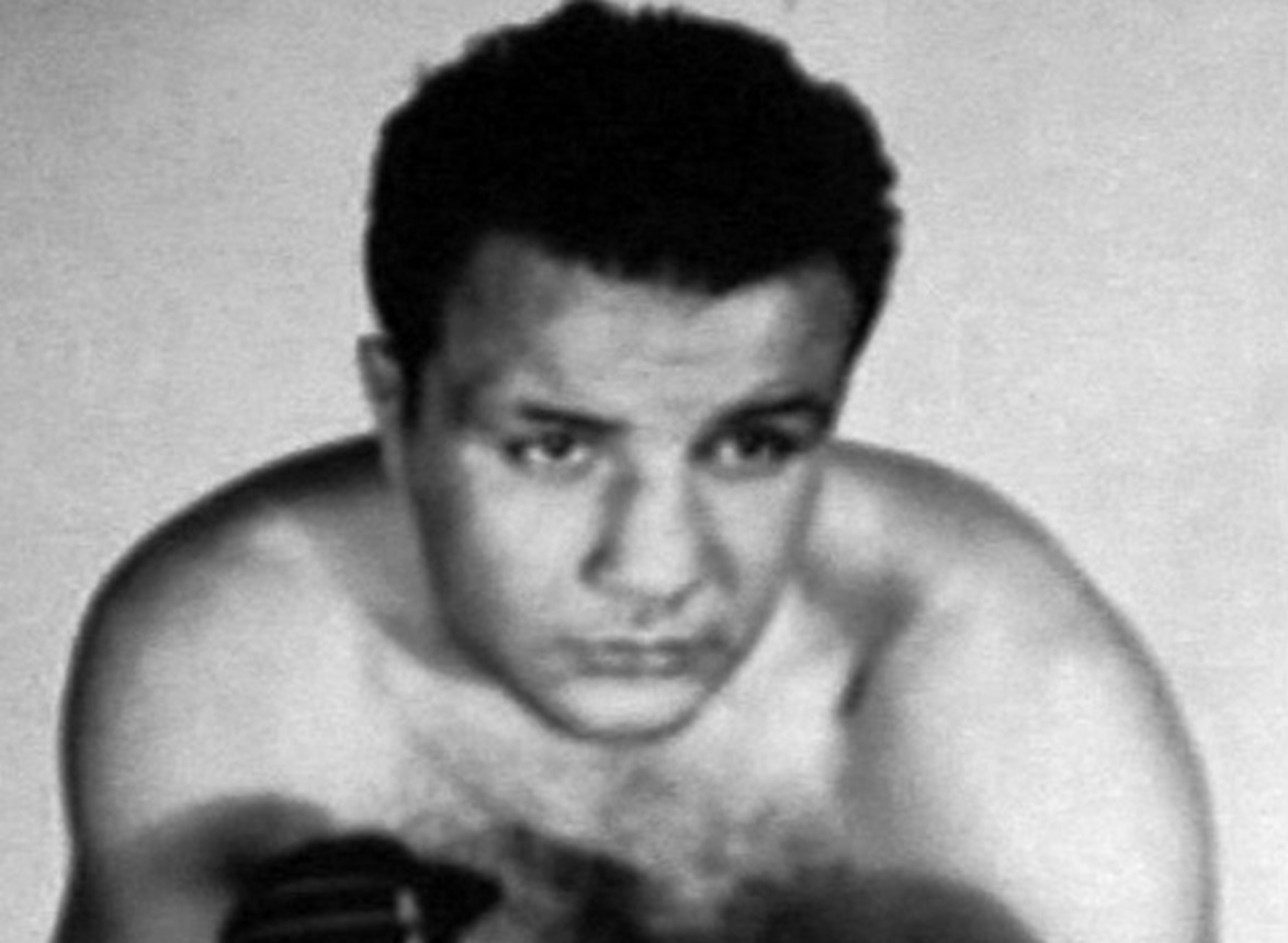 Jake Lamotta Signed Photo Postcard 1952