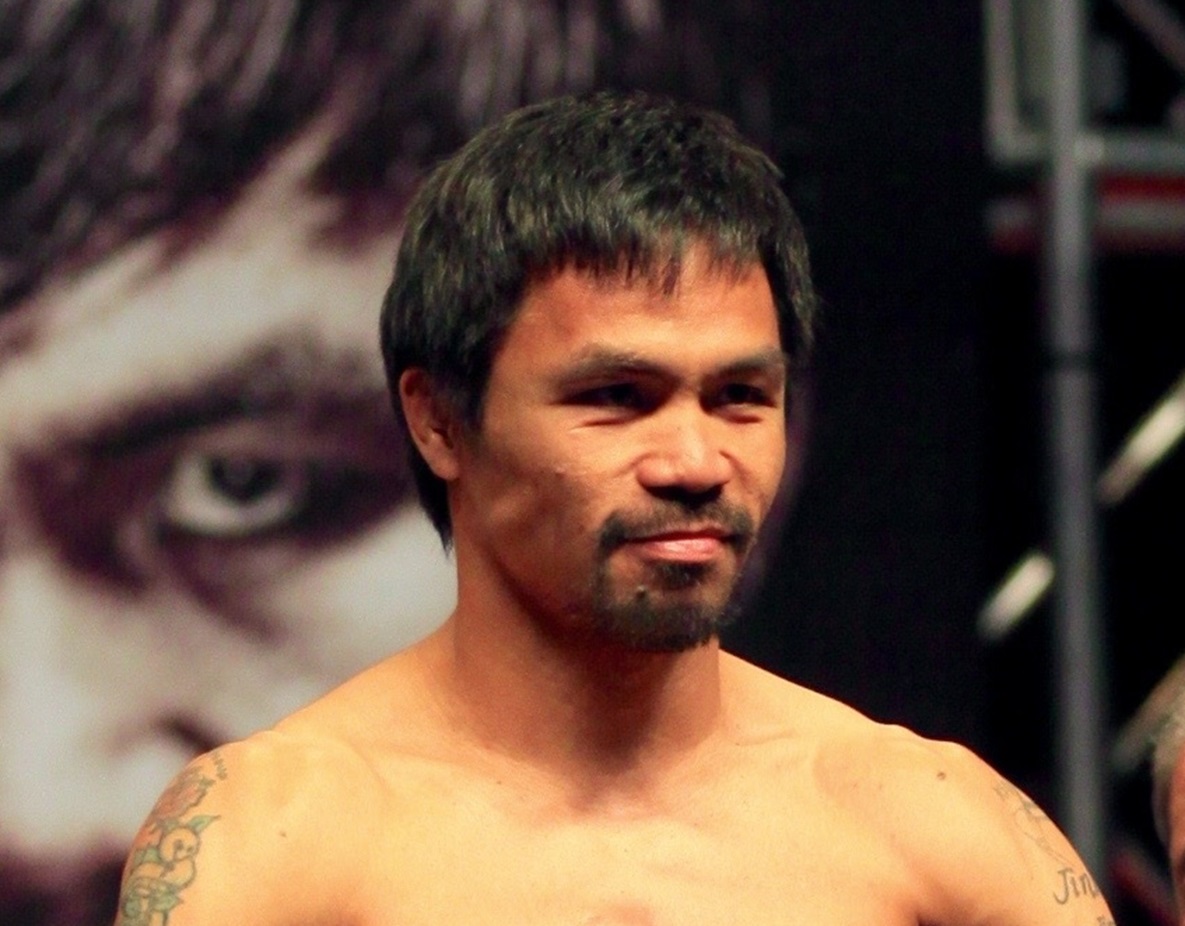 Manny Pacquiao Weigh-In - 2015