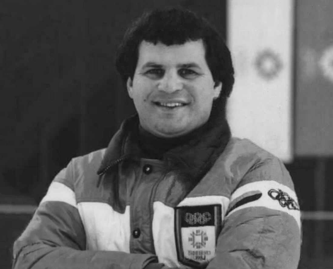 1984 Press Photo Ice Hockey player Mike Eruzione