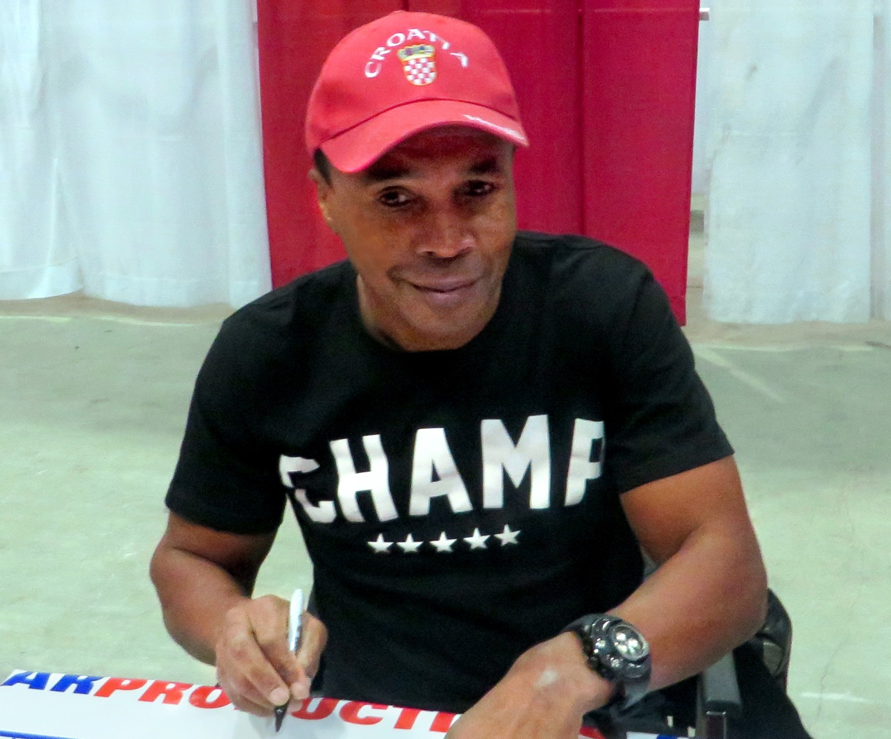 Sugar Ray Leonard In Houston In Jan 2014