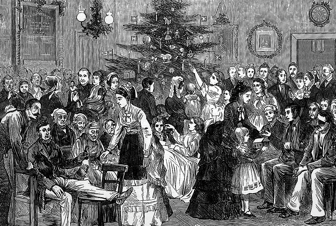 A Christmas-Tree at the Middlesex Hospital