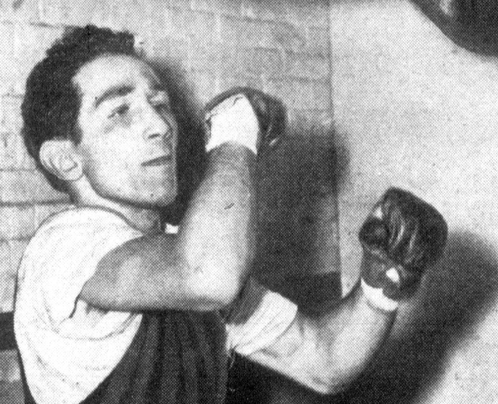 American boxer Willie Pep - 1950