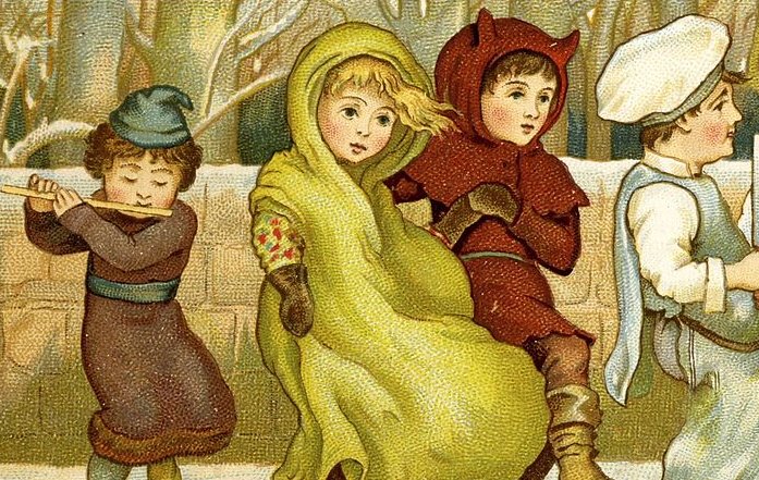 A Christmas card from Early Children's Literature