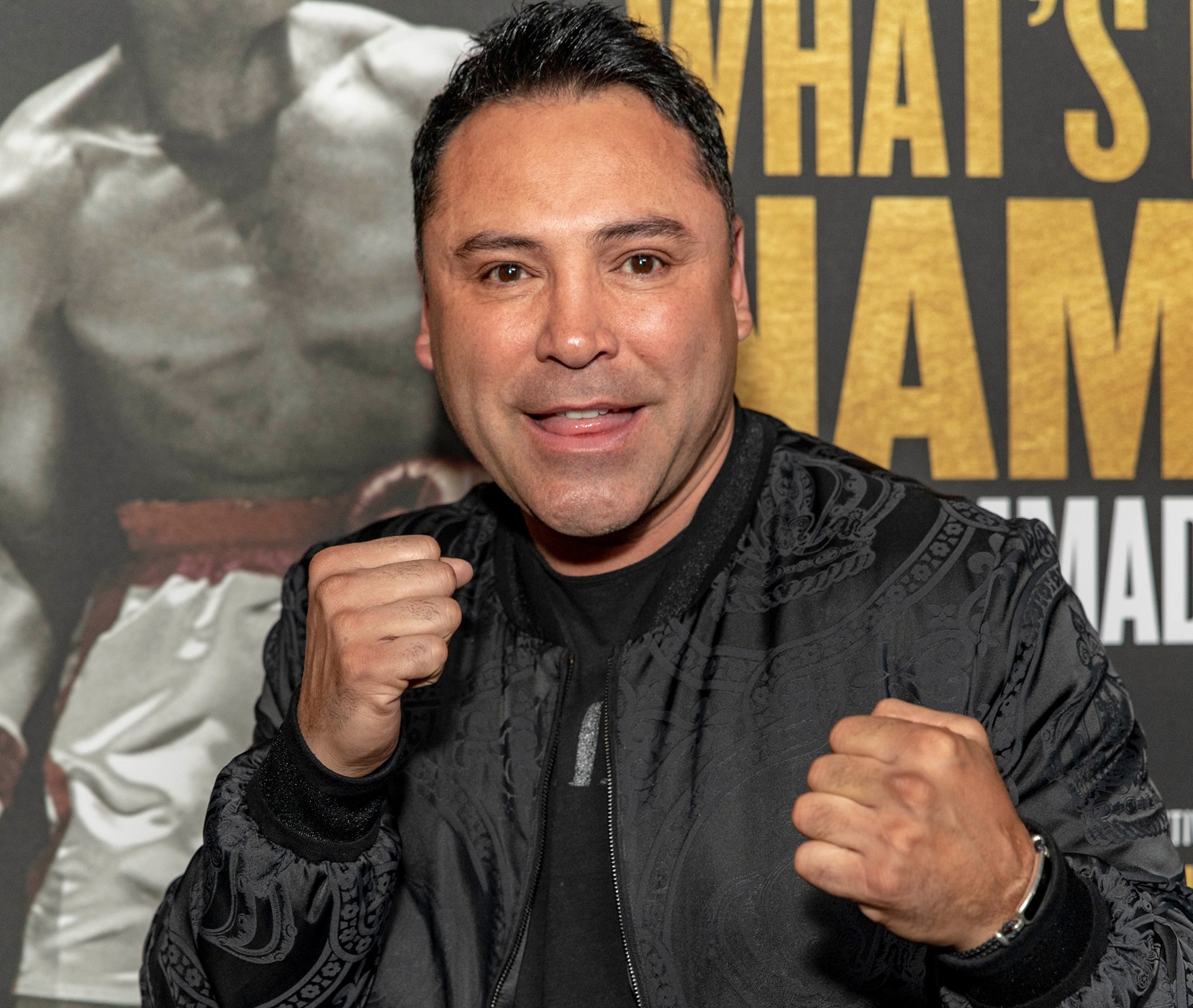 Oscar De la Hoya attends HBO's 