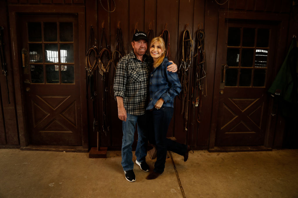 Chuck Norris and his wife Gena O'Kelley, have a new line of bottled water called CFORCE