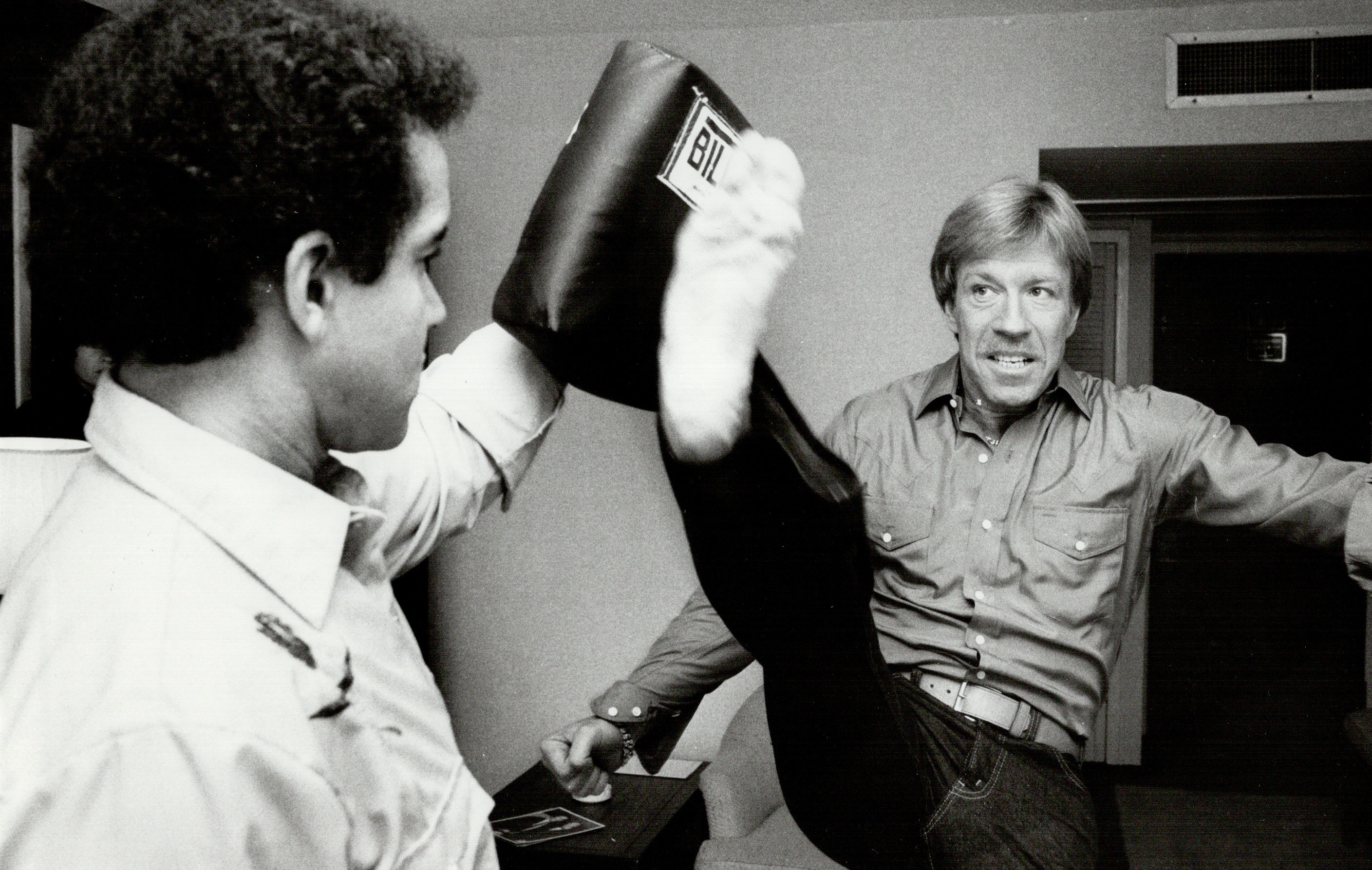 Chuck Norris training