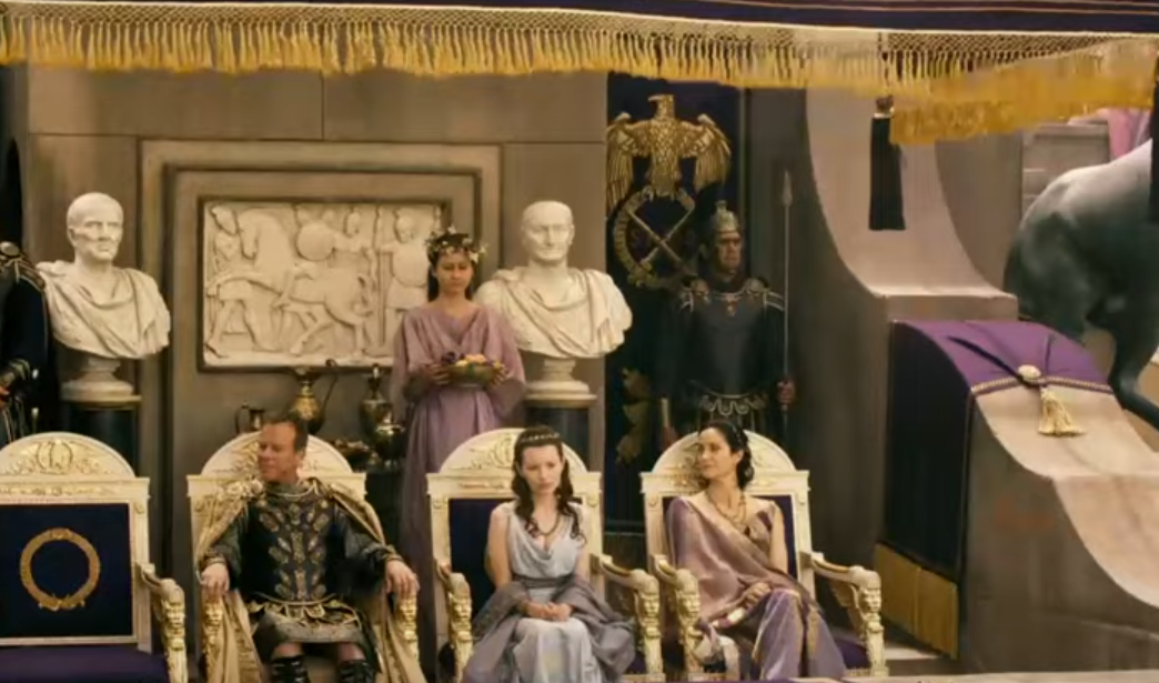 A screenshot of the movie Pompeii