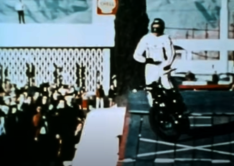 Screenshot of the movie Evel Knievel