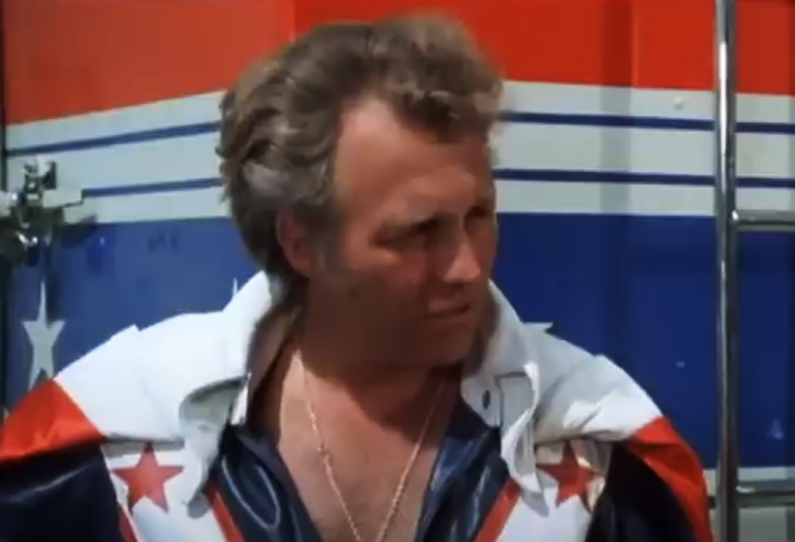 Screenshot of the movie Viva Knievel!