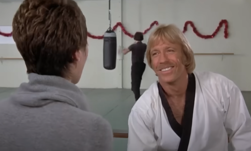 Screenshot of A Force of One (1979)