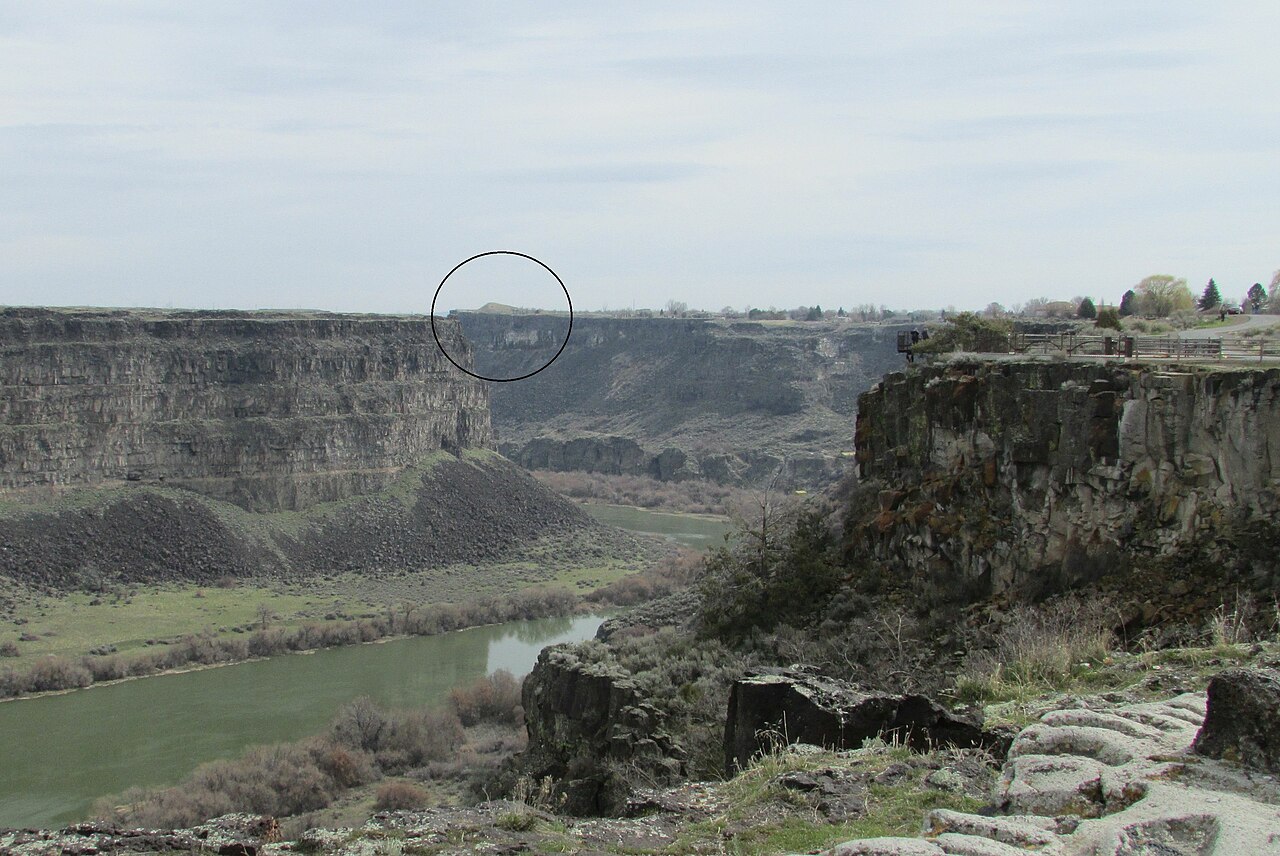 Knievel Snake River Jump Site