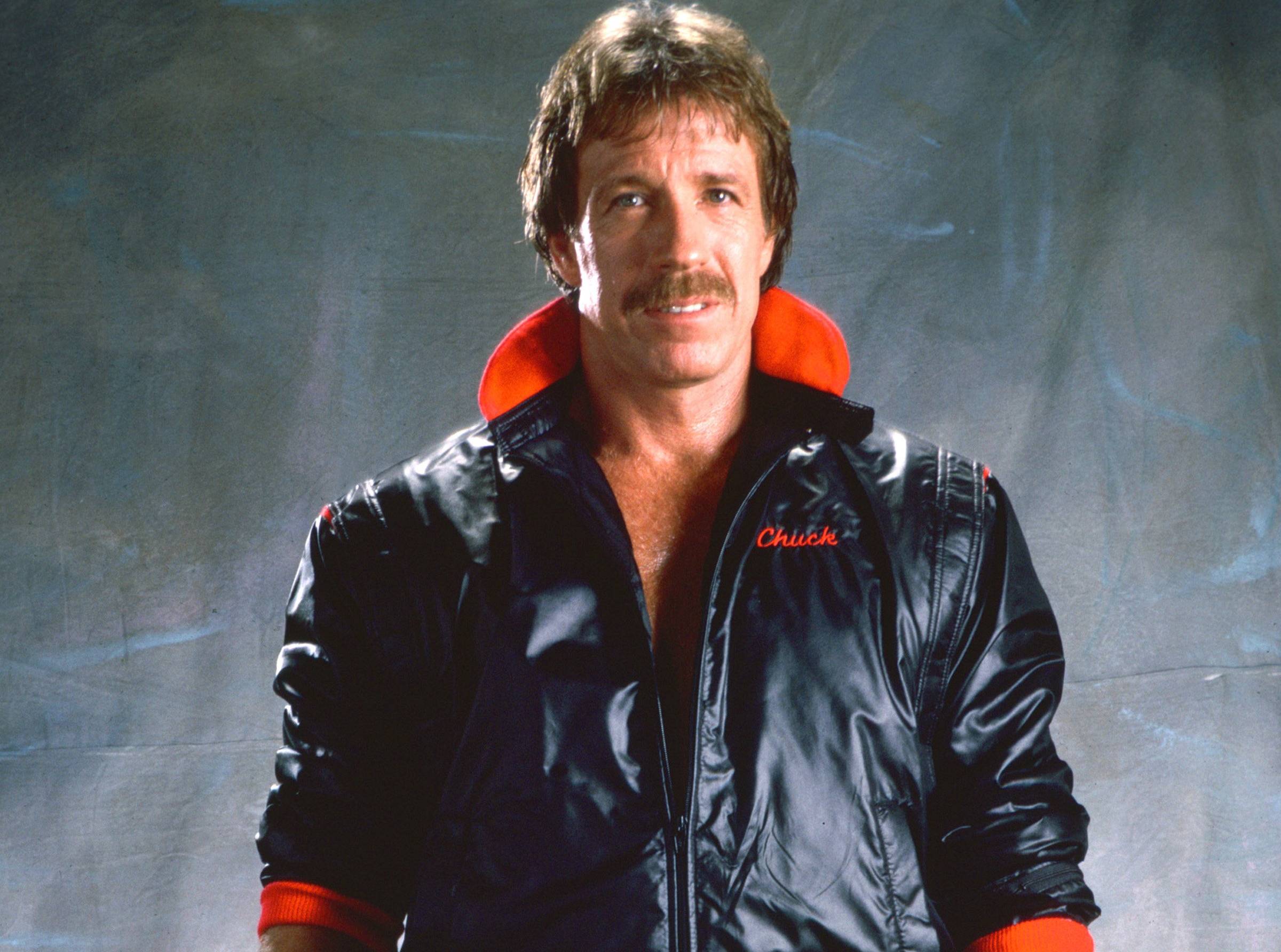 Actor Chuck Norris poses for a portrait