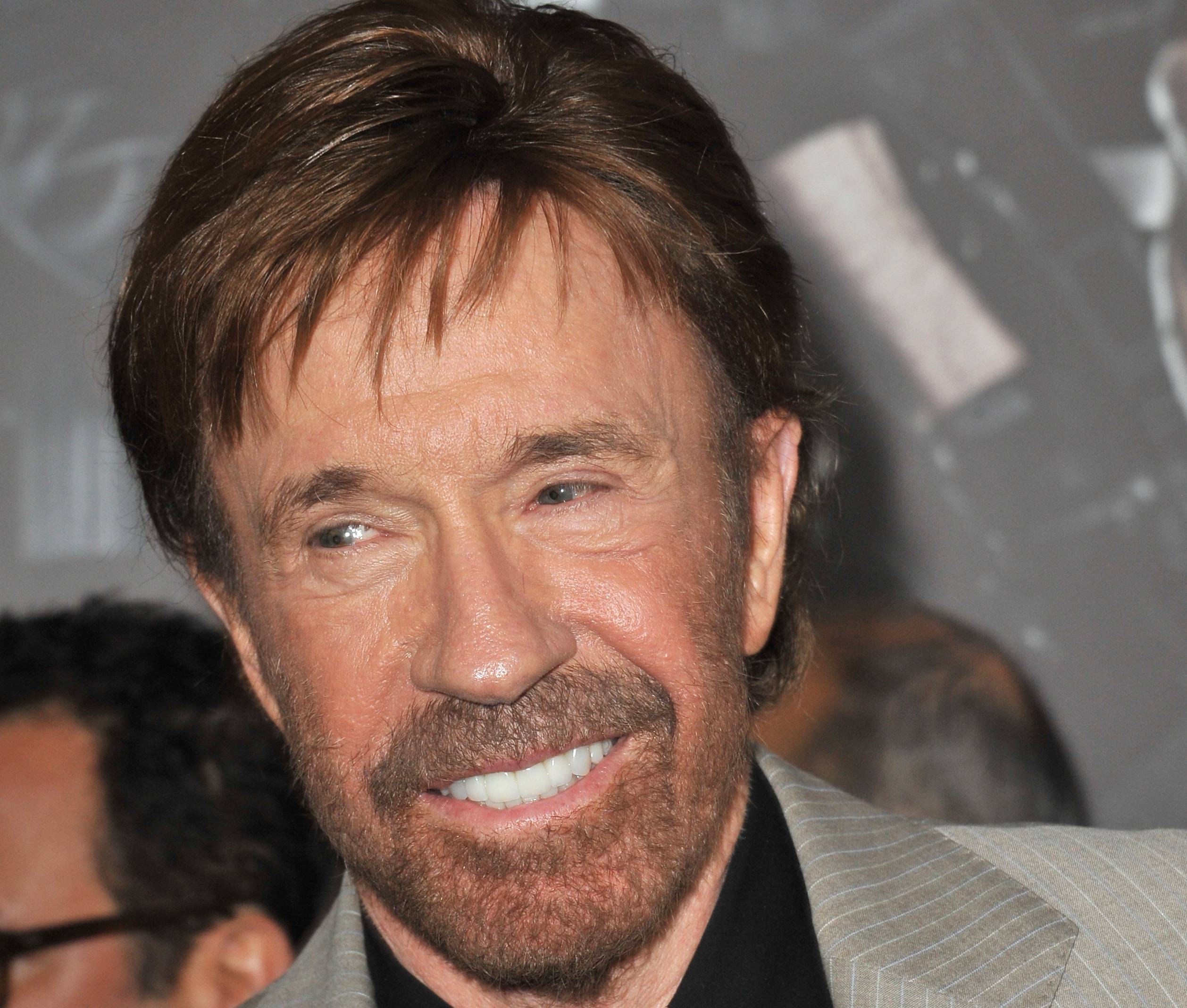 Chuck Norris at the Los Angeles premiere of his movie